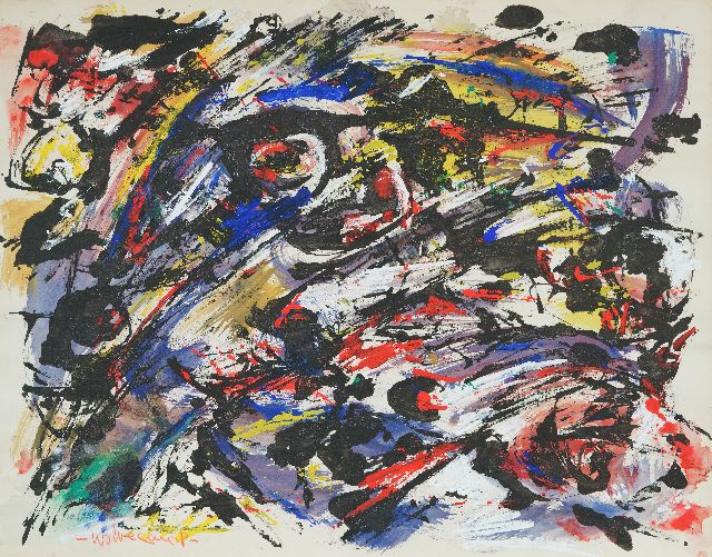 Theo Wolvecamp | Untitled, ink and gouache on paper, 50.0 x 65.0 cm, signed l.l. and dated on the reverse 1994