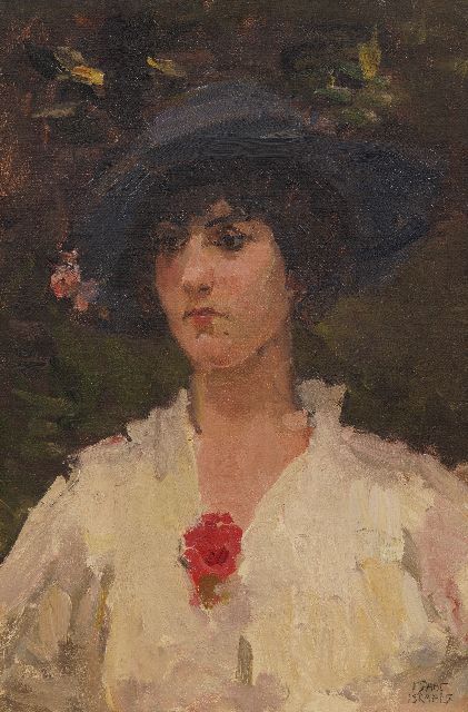 Isaac Israels | x, oil on canvas, 60.0 x 40.0 cm, gesigneerd r.o.