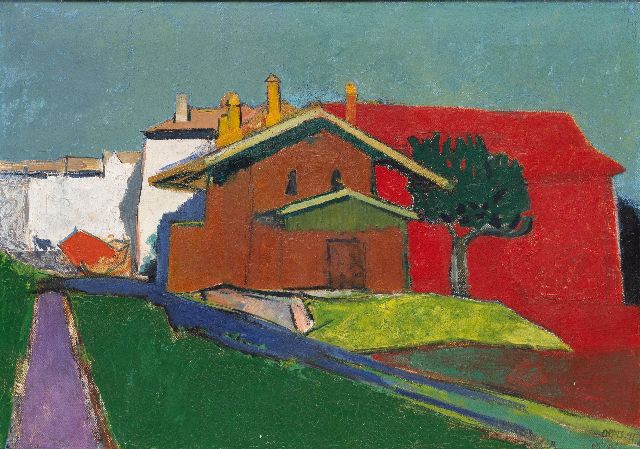 Wim Oepts | -, oil on canvas, 46.5 x 66.0 cm, signed l.r. and dated '47