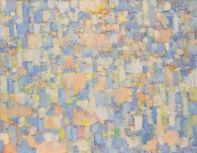 Polder R.C.G.  | Untitled, oil on canvas 70.4 x 90.2 cm, signed l.r. and ca 1967