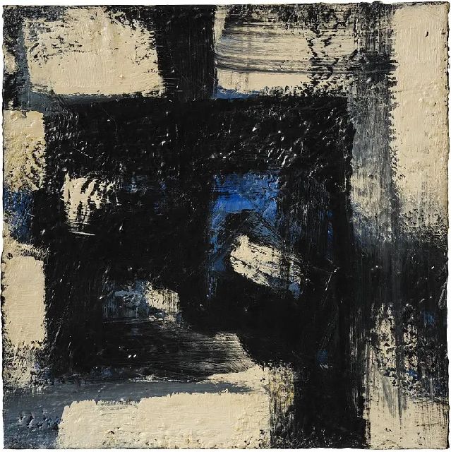 Theo Wolvecamp | Untitled, oil on canvas, 40.0 x 40.0 cm, signed on the reverse and dated '64