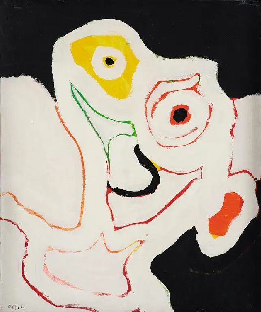 Karel Appel | Untitled, oil on canvas, 65.0 x 54.0 cm, signed l.l.