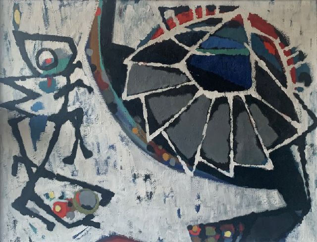 Frieda Hunziker | Ants, oil on canvas, 80.0 x 100.0 cm