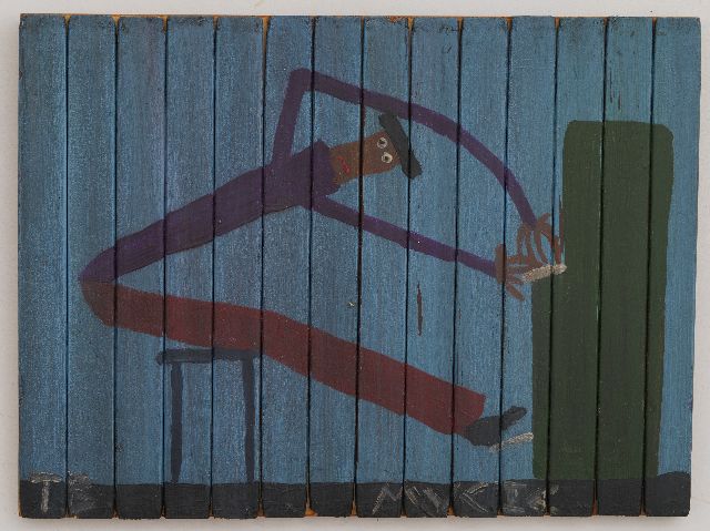 Tim Brown | Music, oil on panel, 33.0 x 44.4 cm, signed l.l.