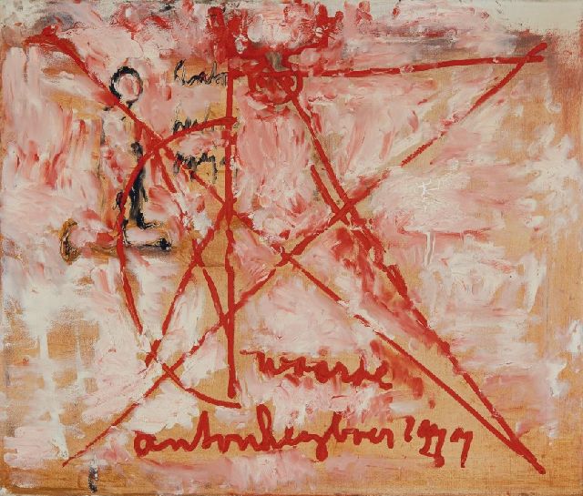 Anton Heyboer | Untitled, oil on canvas, 55.0 x 65.0 cm, signed l.c. and dated 1977