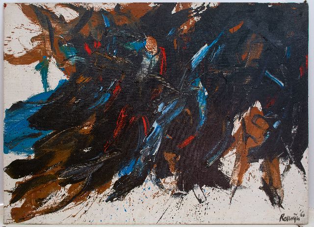 Gust Romijn | -, oil on canvas, 110.0 x 150.0 cm, signed l.r. and dated 1960