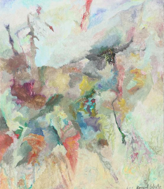 Bernard Schultze | Vorahnung (Premonition), oil on canvas, 140.0 x 120.0 cm, signed l.r. and dated 2001