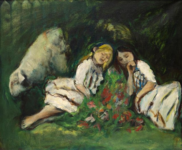 Lussanet P. de | -, oil on canvas 100.0 x 120.0 cm, signed l.r. and dated '72