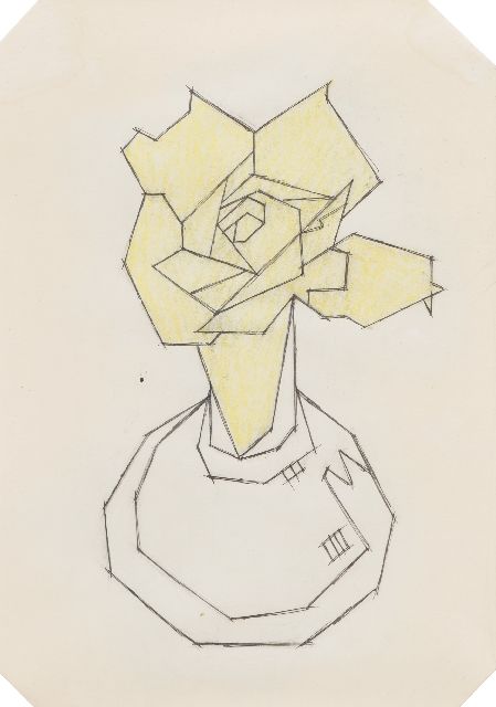 Valk H.J.  | -, coloured pencil on paper 25.0 x 18.0 cm