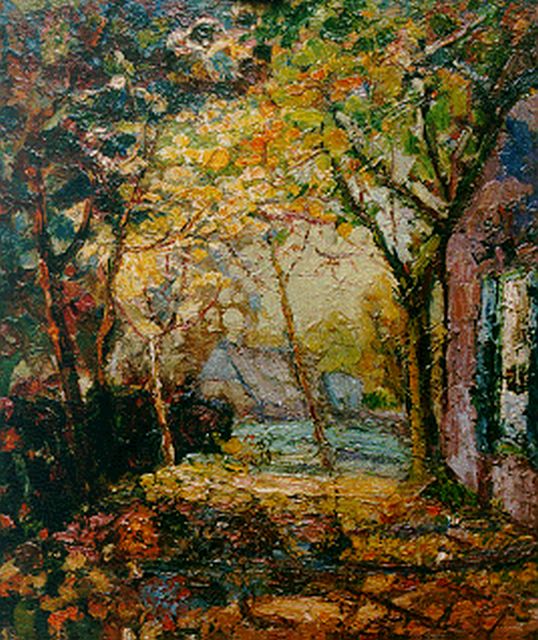 Kruysen J.  | Boterwijk near Oirschot, 58.0 x 50.4 cm