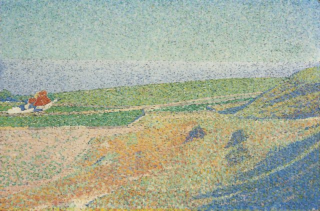 Hart Nibbrig F.  | 'Vlieland', oil on canvas 40.0 x 60.0 cm, signed l.r. and dated 1902