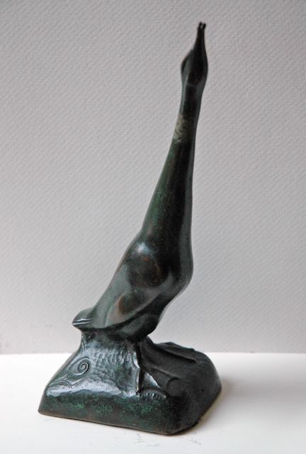 Santifort C.  | Gans, bronze, signed on the base