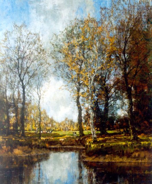 Gorter A.M.  | The Vordense beek (counterpart of inventory number 6002), oil on canvas 56.5 x 46.5 cm, signed l.r.