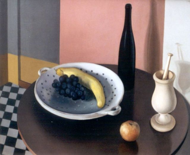 Schram W.J.B.A.  | Still life with fruit, oil on canvas 75.3 x 90.1 cm, signed u.r.