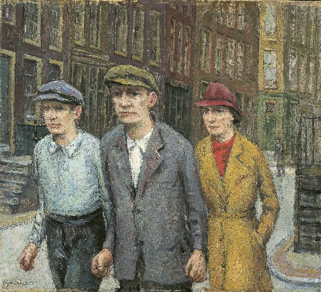 Beekman C.H.  | Ready to demonstrate, oil on canvas 45.0 x 50.0 cm, signed l.l. and painted circa 1934