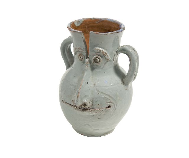 Kamerlingh Onnes H.H.  | Vase, glazed pottery 17.0 x 11.0 cm