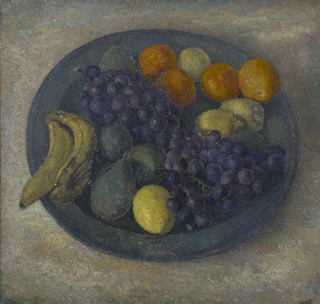 Jan Herwijnen | A still life of fruits, oil on canvas, 76.1 x 80.0 cm, signed l.l. and executed ca. 1936-1937