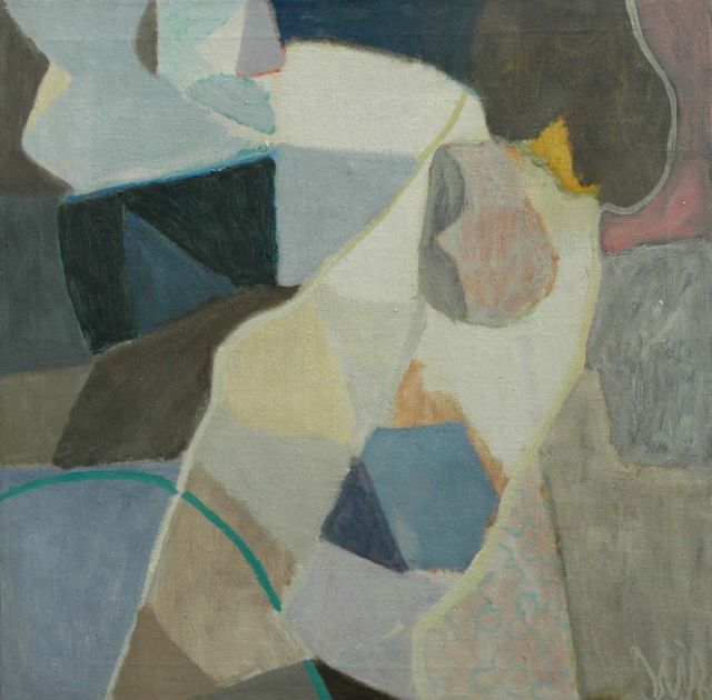 Gijsbers J.H.S.  | Composition X '68, oil on canvas 62.0 x 62.0 cm, signed l.r. and dated ('68) ?