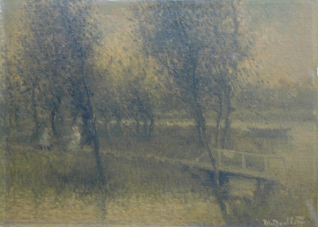 Henri van Daalhoff | A village, oil on canvas, 40.3 x 55.7 cm, signed l.r.