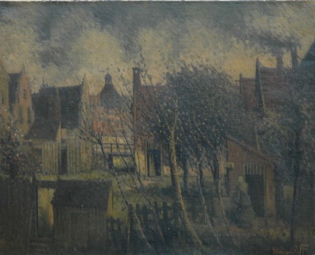 Henri van Daalhoff | A village, oil on canvas, 63.5 x 78.7 cm, signed l.r.