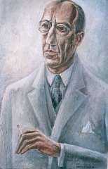 Lubbers A. - Portrait of Piet Mondriaan, oil on canvas 81.3 x 54.7 cm, signed l.r. and dated 1931