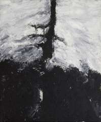 Armando - Der Baum, olieverf op doek 60 x 50 cm, gesigneerd verso op spieraam and gedateerd op spieraam 20-11-92