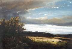 Meiners C.H. - Gelders landschap, oil on panel 34.7 x 50.2 cm, signed l.l and dated 1872