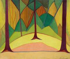 SLuijter J.J.H. - Forest, oil on canvas 79.1 x 95.5 cm, signed l.r. and painted circa 1914