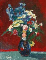 Wiegers J. - A summer bouquet, oil on canvas 73.7 x 60.3 cm, signed l.r. and dated '41
