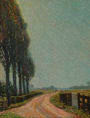 Gestel L. - A summer day near Montfoort, oil on canvas 70.6 x 55.5 cm, signed l.r. and dated '09